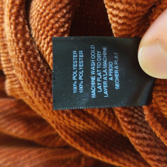 Amadi Rust Color Dress Robe - Picture 7 of 8